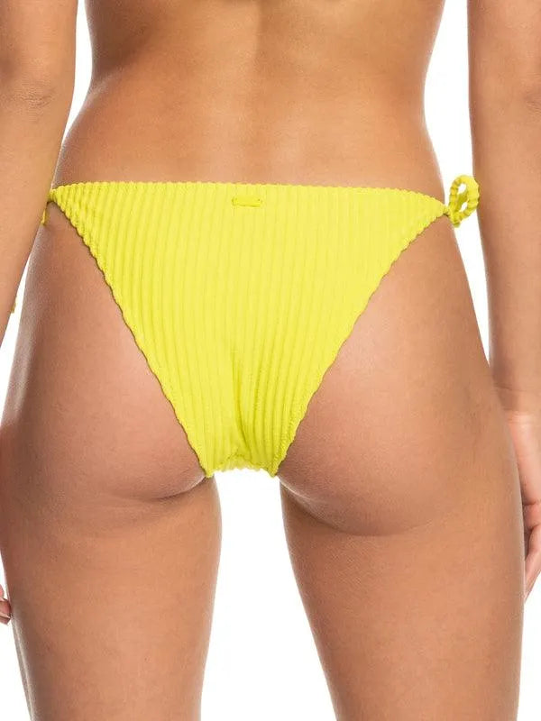 Happy Rib Tie Side Bikini Bottoms - Beachin Surf