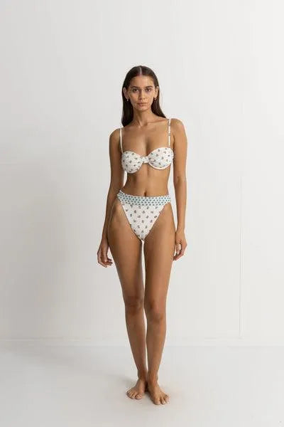 Harlow Floral Hi Banded Pant - Beachin Surf