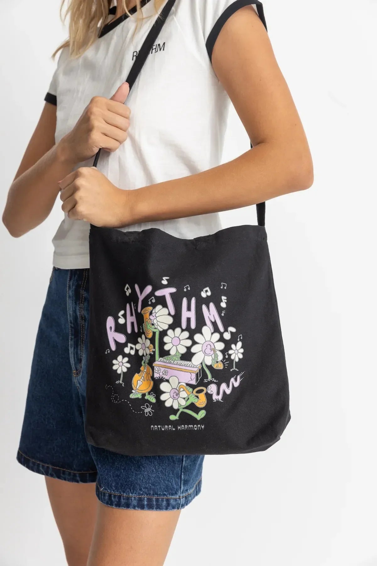 Harmony Record Tote Bag