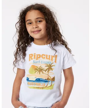 High Tide Scenic Tee - Girls (1-8 years) - Beachin Surf