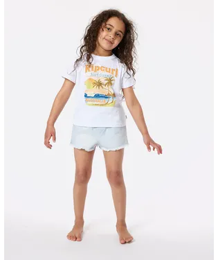 High Tide Scenic Tee - Girls (1-8 years) - Beachin Surf