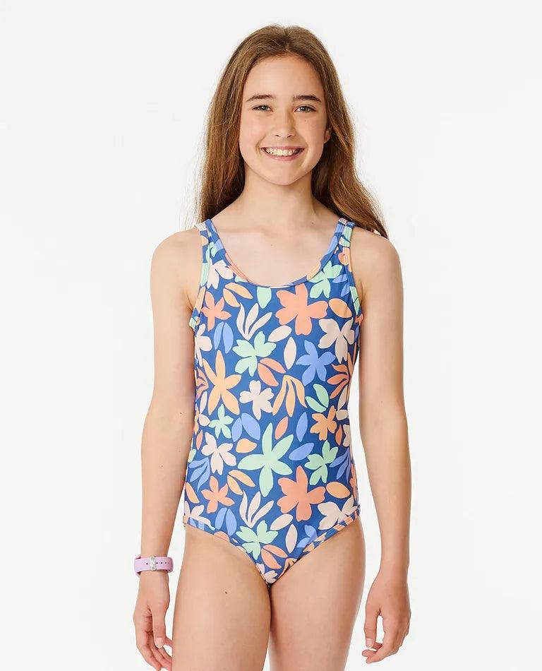 Holiday Tropic One Piece Swimsuit Girls 8 14 Years Beachin Surf