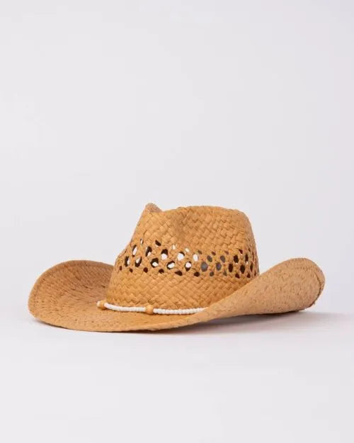 Howdy Cowboy Straw Hat - Beachin Surf