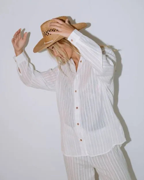 Howdy Cowboy Straw Hat - Beachin Surf