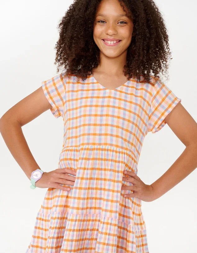 Sun Sol Woven Dress - Girl