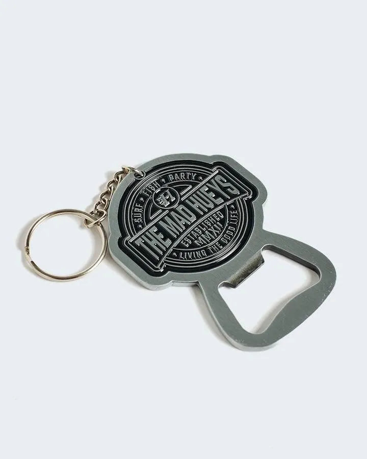 Hueys Life | Bottle Opener Keyring - Beachin Surf