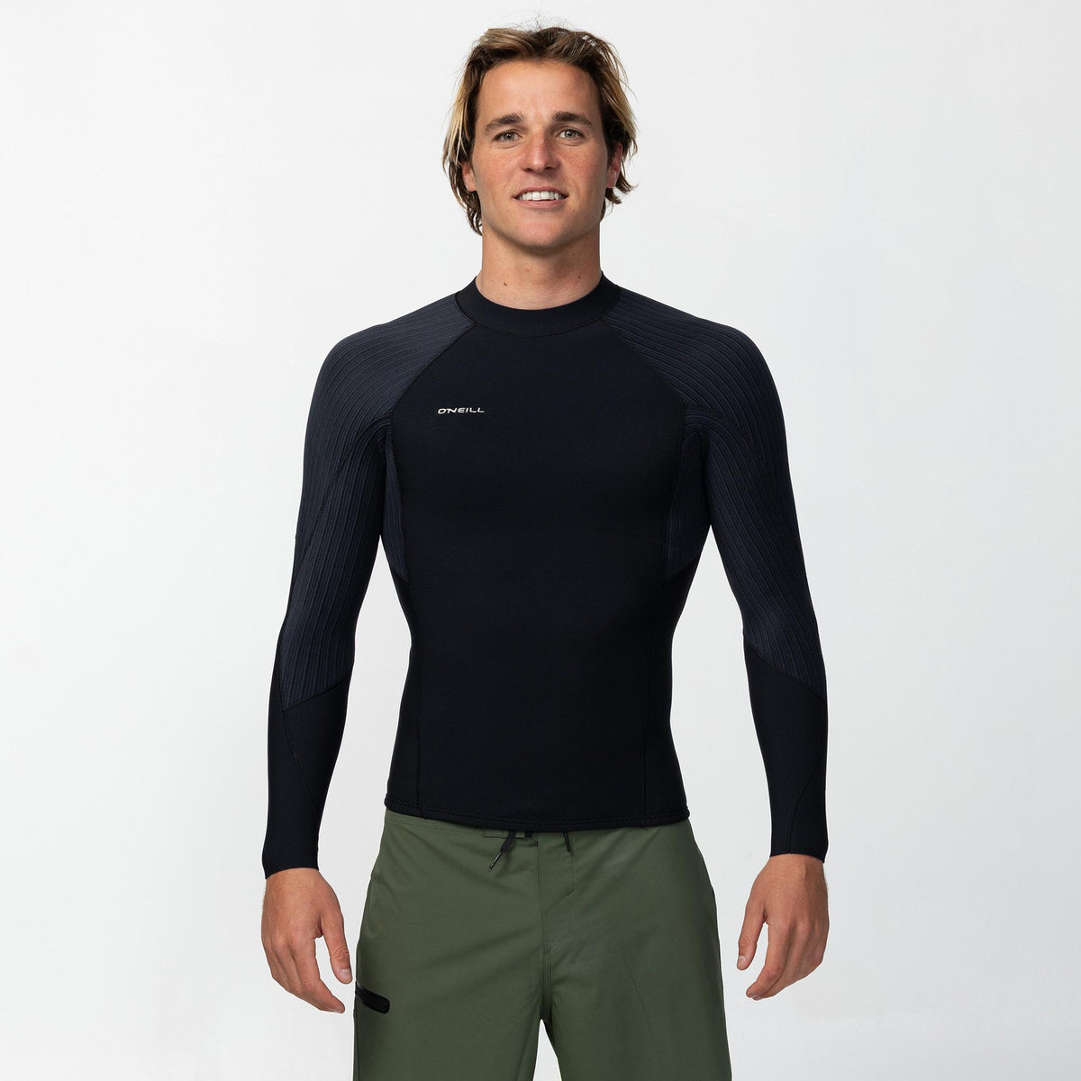 O'Neill Hyperfreak GBS 2mm Long Sleeve Wetsuit Jacket Black