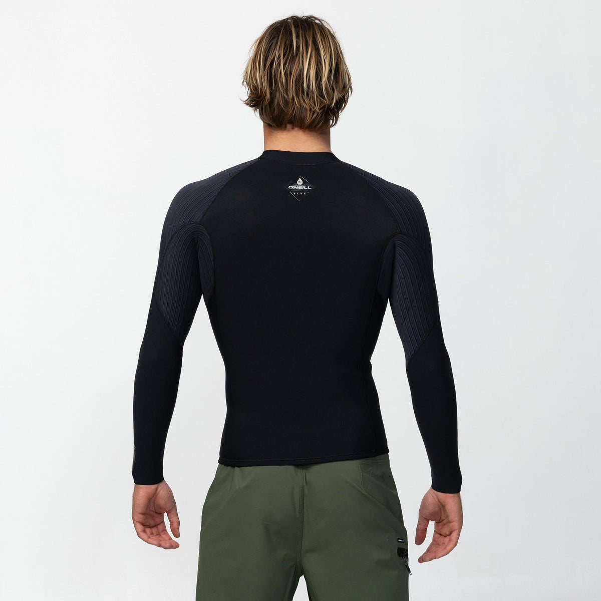 O'Neill Hyperfreak GBS 2mm Long Sleeve Wetsuit Jacket Black