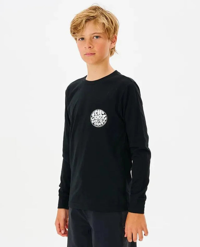 Icons Long Sleeve Uv Rashguard - Boys (8-16 Years) - Beachin Surf