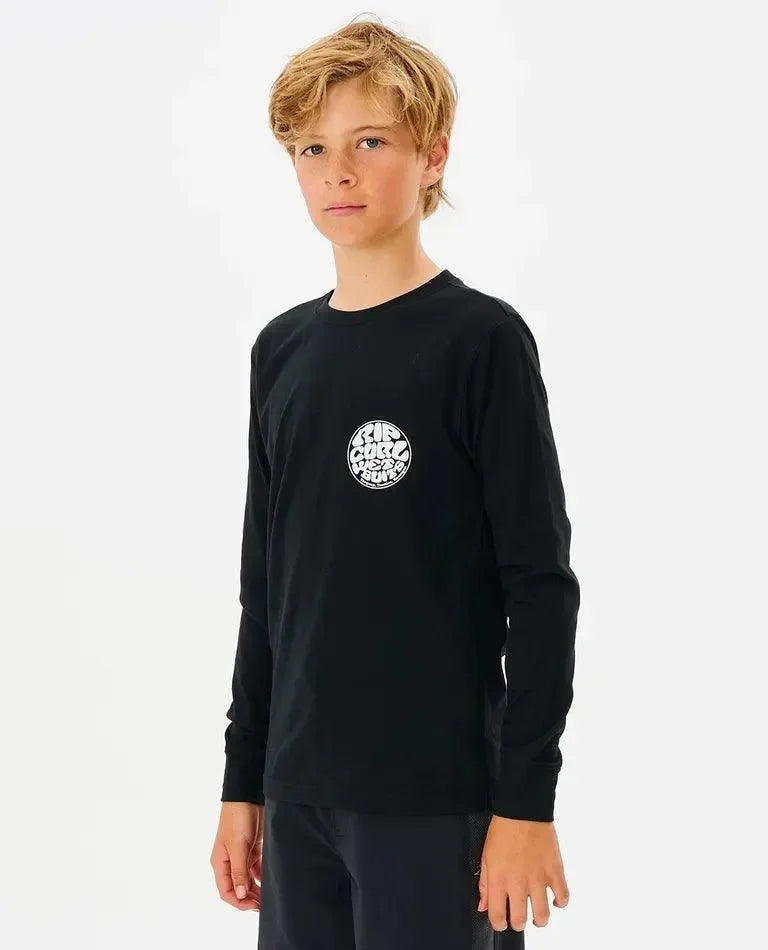 Icons Long Sleeve Uv Rashguard - Boys (8-16 Years)