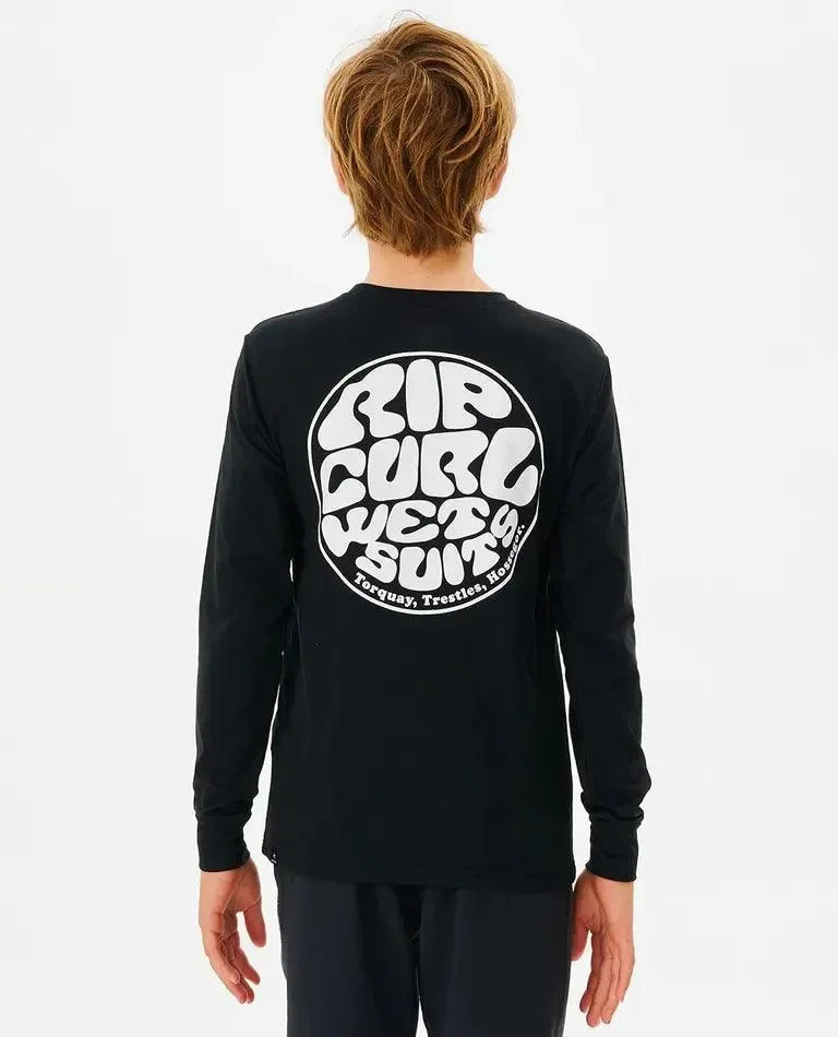 Icons Long Sleeve Uv Rashguard - Boys (8-16 Years)
