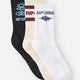 Icons Of Surf Sock 3 Pack - Beachin Surf