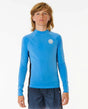 Icons Uv Brushed Long Sleeve Rash Vest - Boys (8-16 Years) - Beachin Surf
