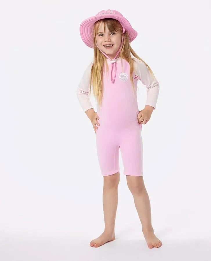 Icons UV Brushed Surf Suit - Girls (1-8 years) - Beachin Surf
