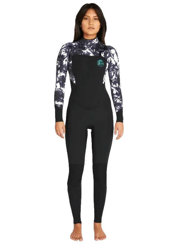 Women'S Bahia 4/3Mm Steamer Chest Zip Wetsuit - Hanalei