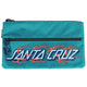 Inferno Strip Santa Cruz Boys Dual Zip Pencil Case | SANTA CRUZ | Beachin Surf