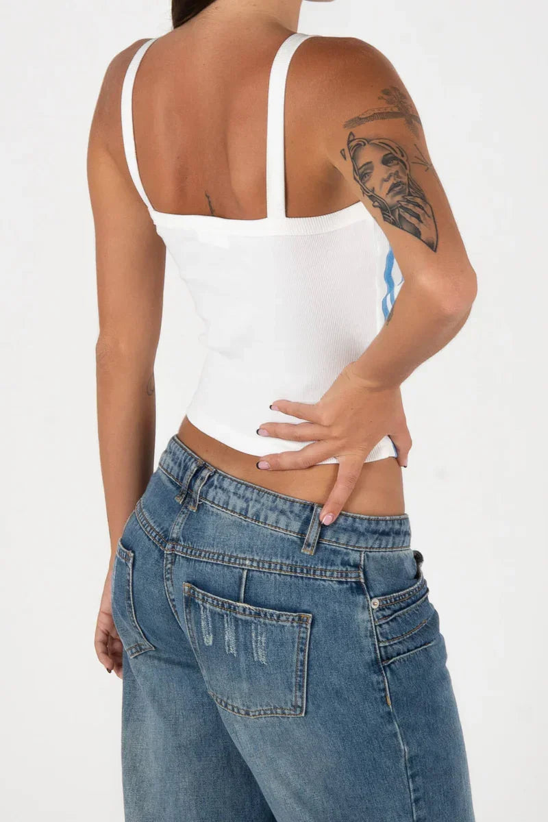 Dolphin Splash Tank Singlet