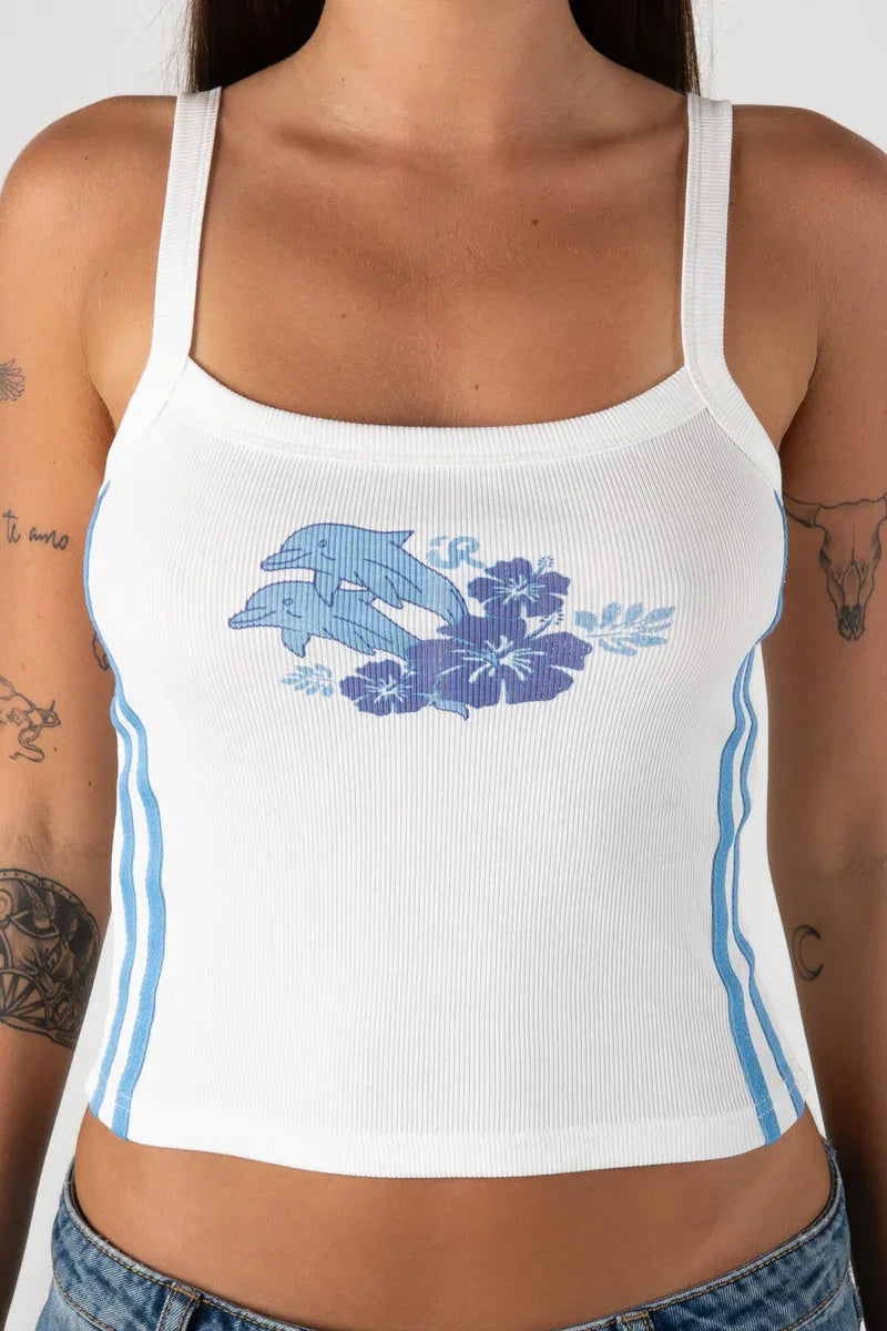 Dolphin Splash Tank Singlet