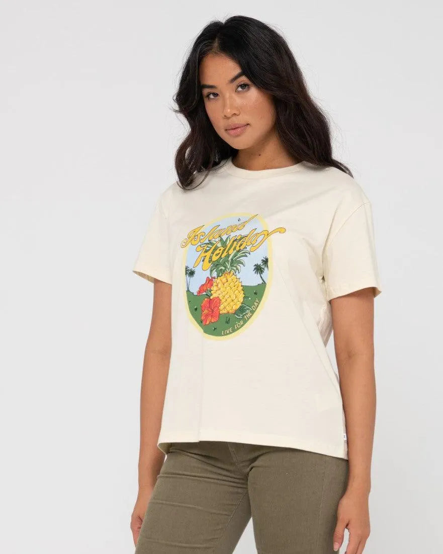 Island Holiday Relaxed Fit Tee - Beachin Surf