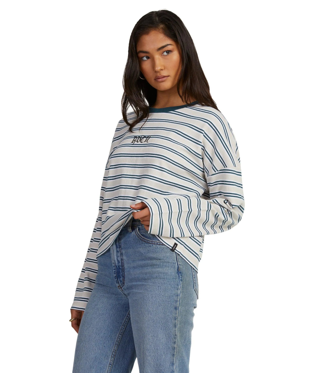 Ivy Stripes T-Shirt - Beachin Surf