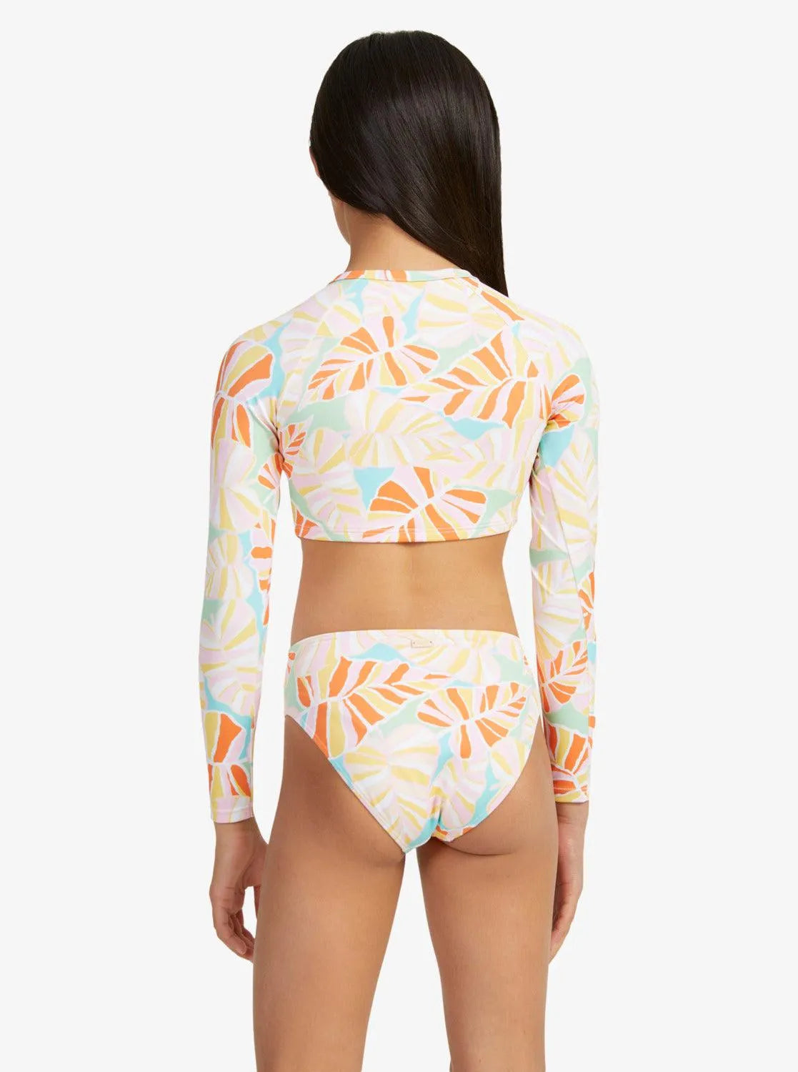 Jungle Mirage Crop Lycra Set - Beachin Surf