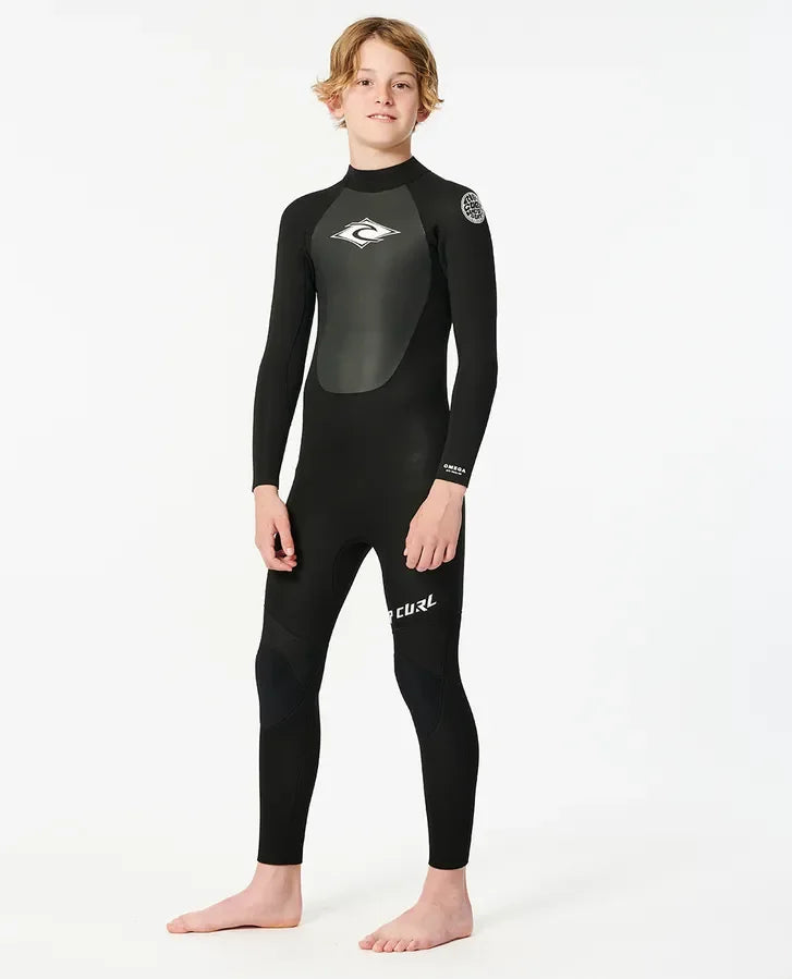 Kids Omega 3/2 Back Zip Wetsuit Steamer