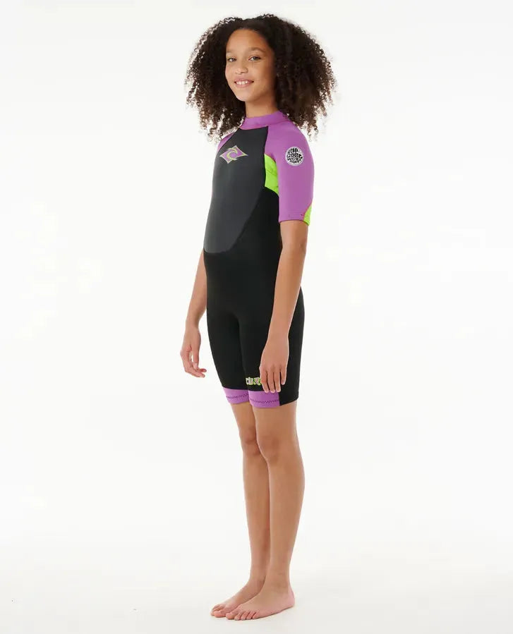 Kids Omega Back Zip Spring - Beachin Surf