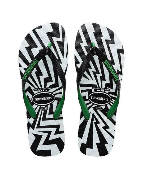 Kids Top Crash Mix Black/Green - Beachin Surf