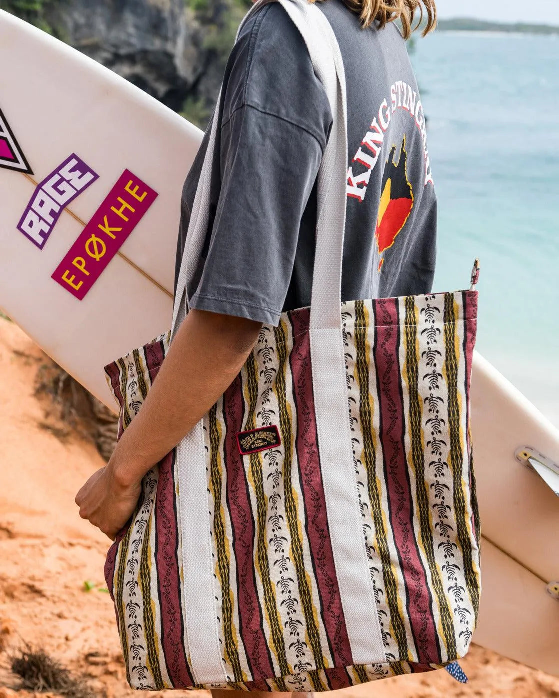 King Stingray Tote Bag - Beachin Surf