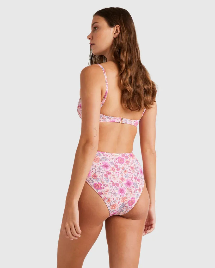 La Plage High Retro Bikini Bottom - Beachin Surf