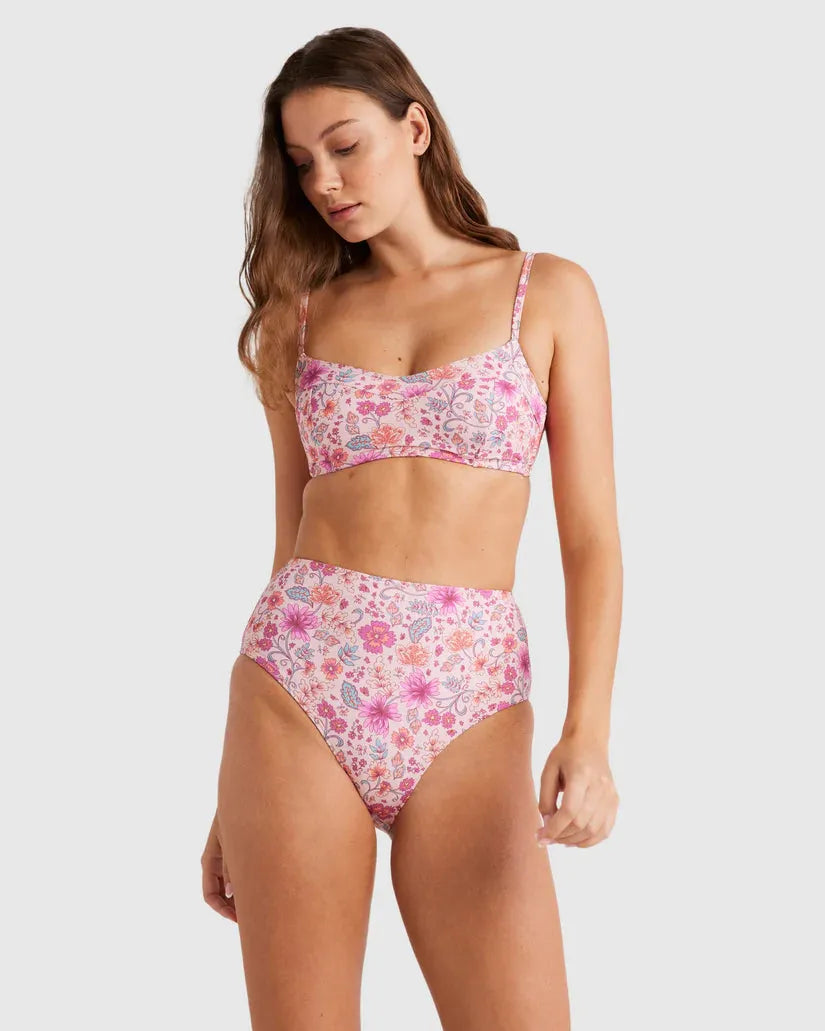 La Plage High Retro Bikini Bottom - Beachin Surf