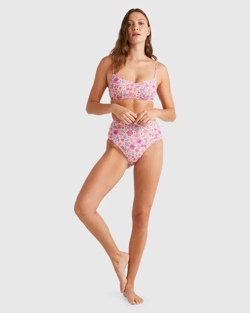 La Plage High Retro Bikini Bottom - Beachin Surf