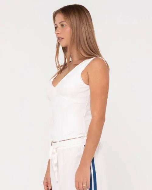 Lacey Vee Neck Tank - Beachin Surf