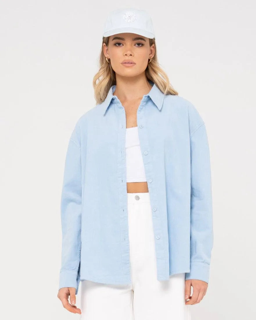 Lana Mini Cord Shirt - Beachin Surf