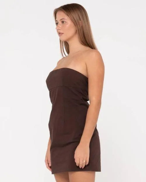 Leluna Strapless Mini Dress - Beachin Surf