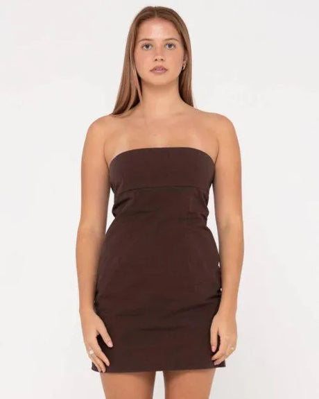 Leluna Strapless Mini Dress - Beachin Surf
