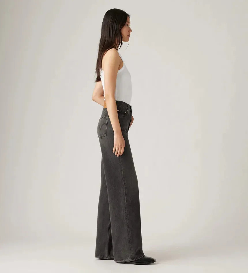 Levi's Womens Ribcage Wide-Leg