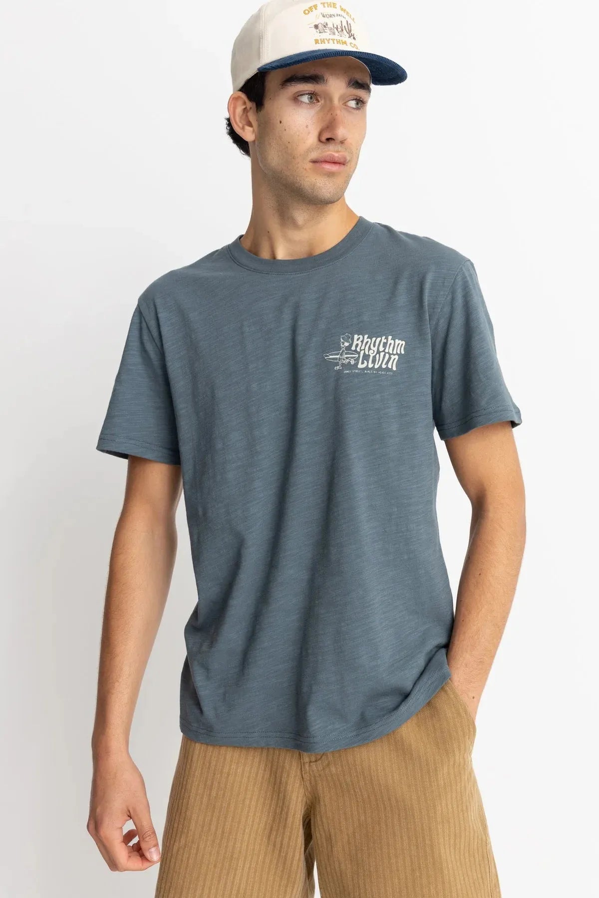 Livin Slub Ss T-Shirt - Beachin Surf
