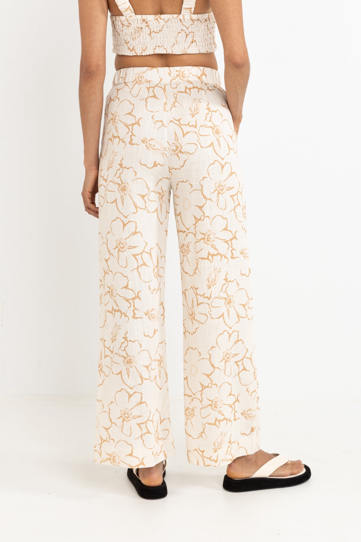 Lulu Floral Wide Leg Pant