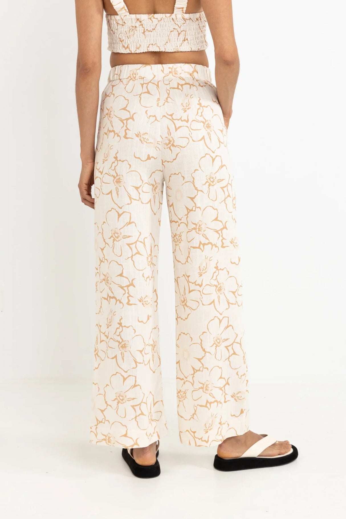 Lulu Floral Wide Leg Pant