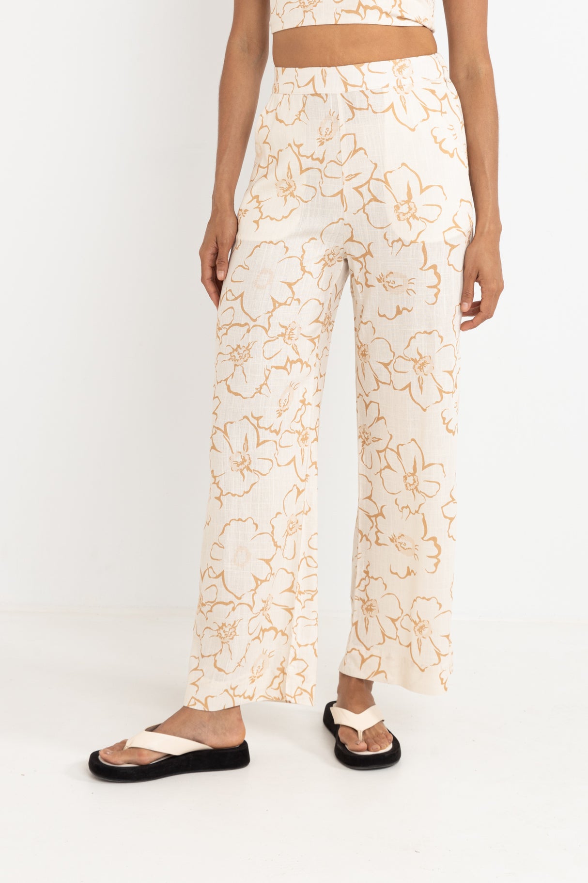 Lulu Floral Wide Leg Pant