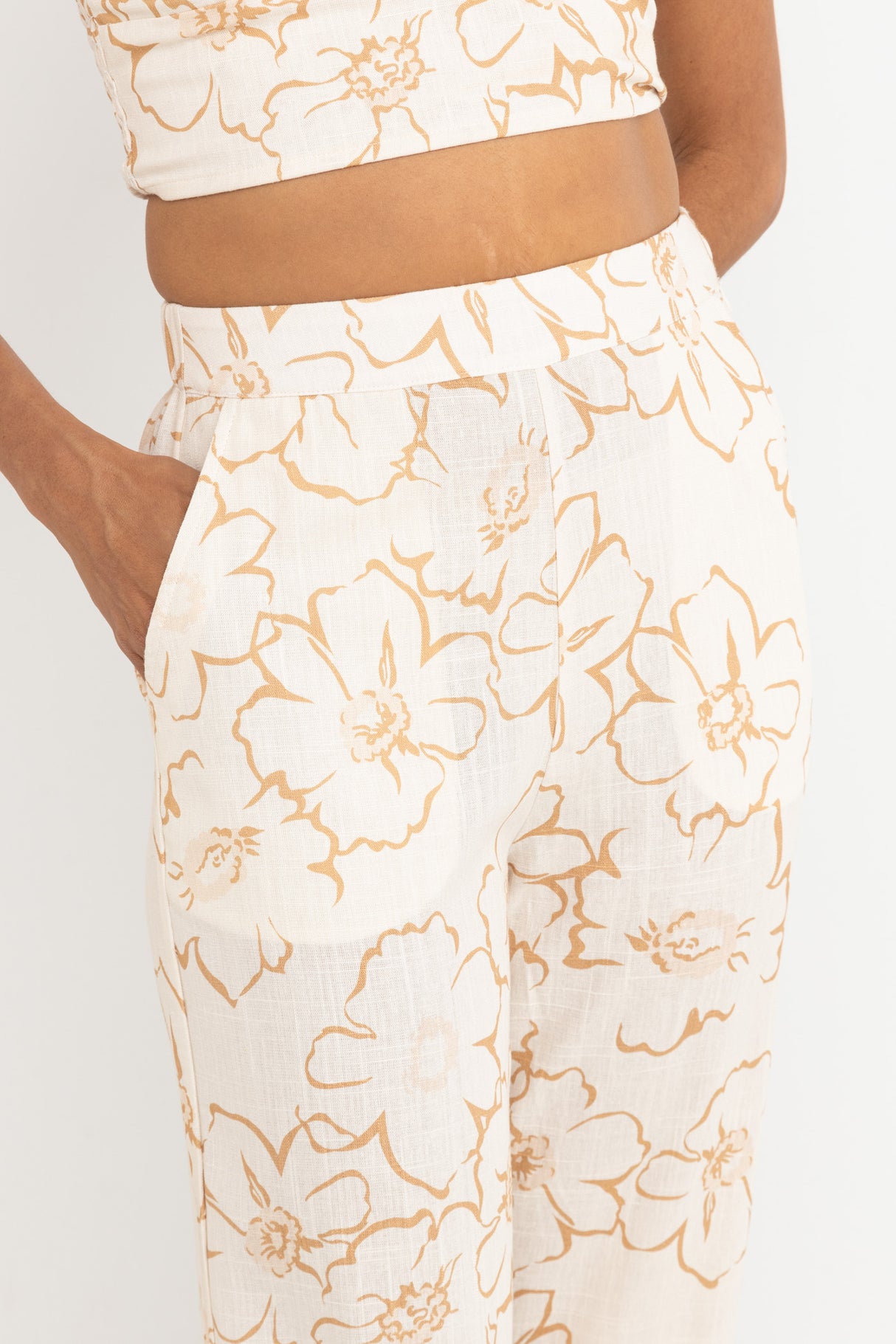 Lulu Floral Wide Leg Pant