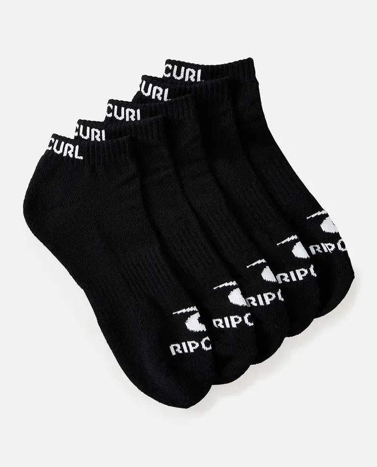 Men's Brand Ankle Sock - 5 Pack - Beachin Surf