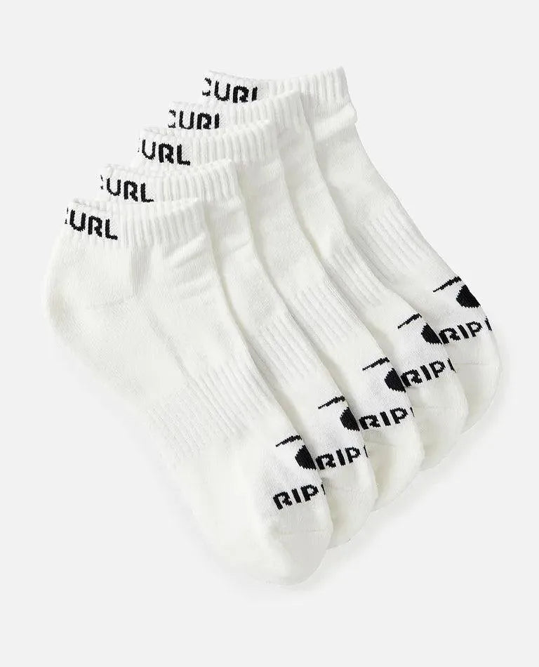 Men's Brand Ankle Sock - 5 Pack - Beachin Surf