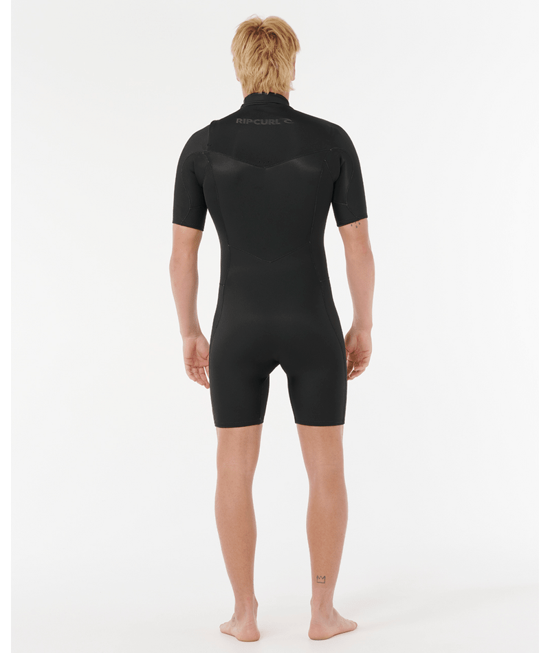 Mens Dawn Patrol 2/2 Chest Zip Springsuit - Beachin Surf
