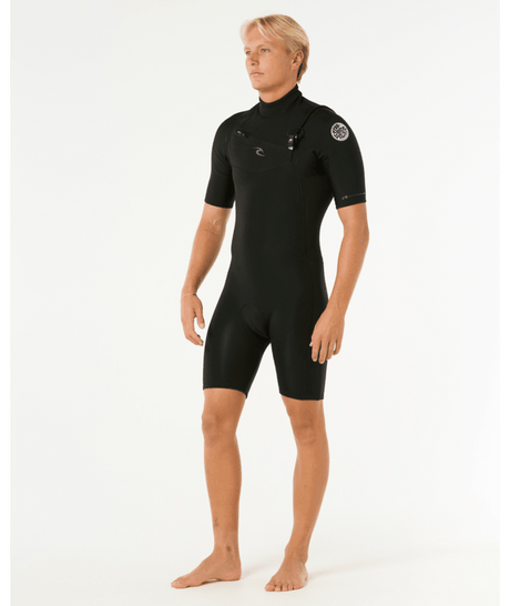 Mens Dawn Patrol 2/2 Chest Zip Springsuit - Beachin Surf