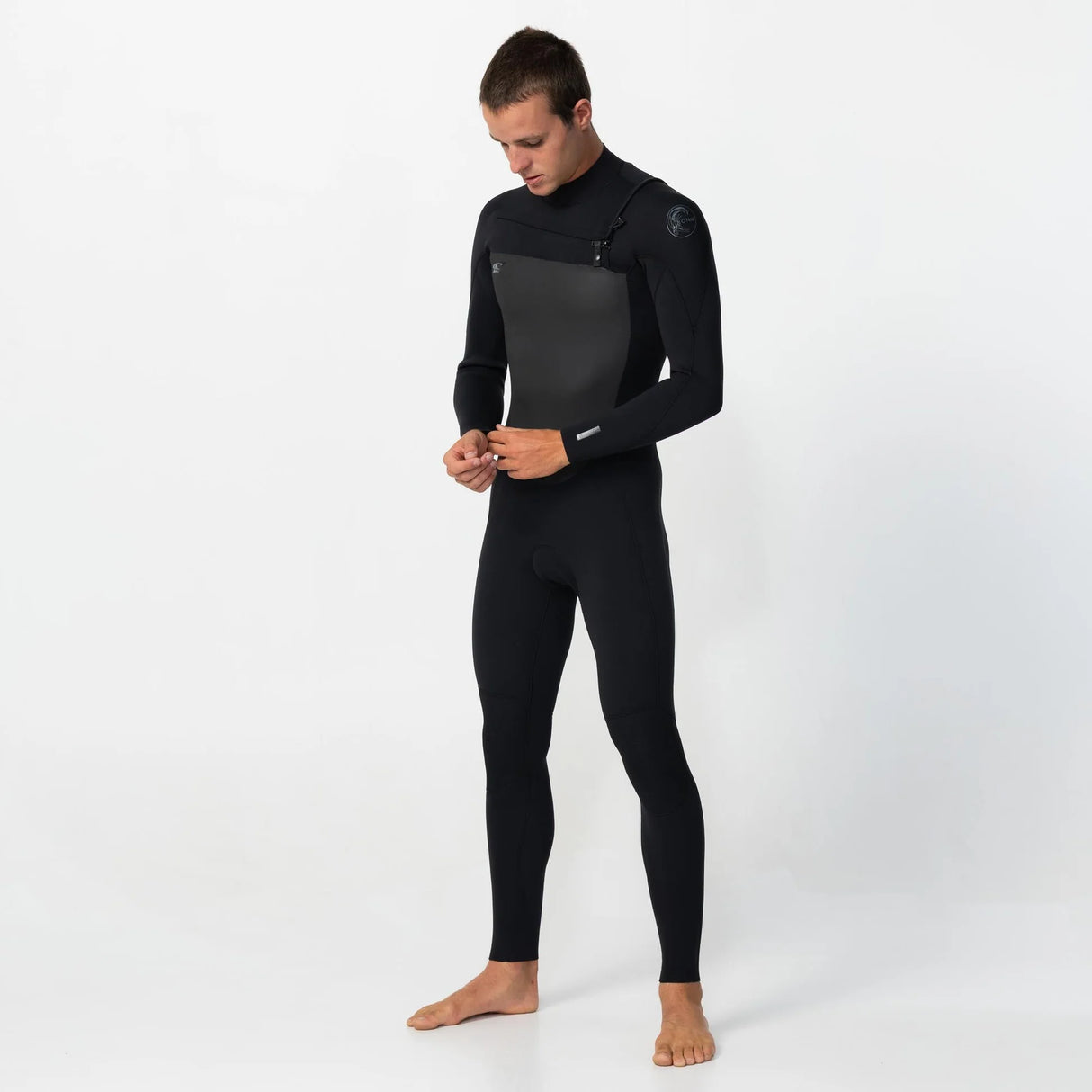 mens-defender-3-2mm-steamer-chest-zip-black_wst6c1ma-002_02 - Beachin Surf