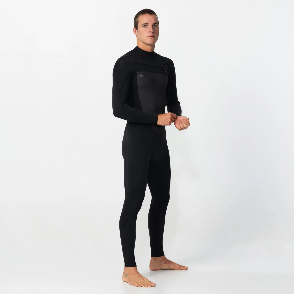 mens-defender-3-2mm-steamer-chest-zip-black_wst6c1ma-002_03 - Beachin Surf