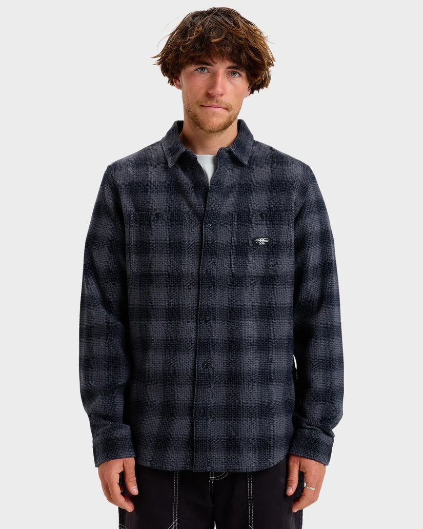 Mens Shady Times Flannel Shirt - Beachin Surf