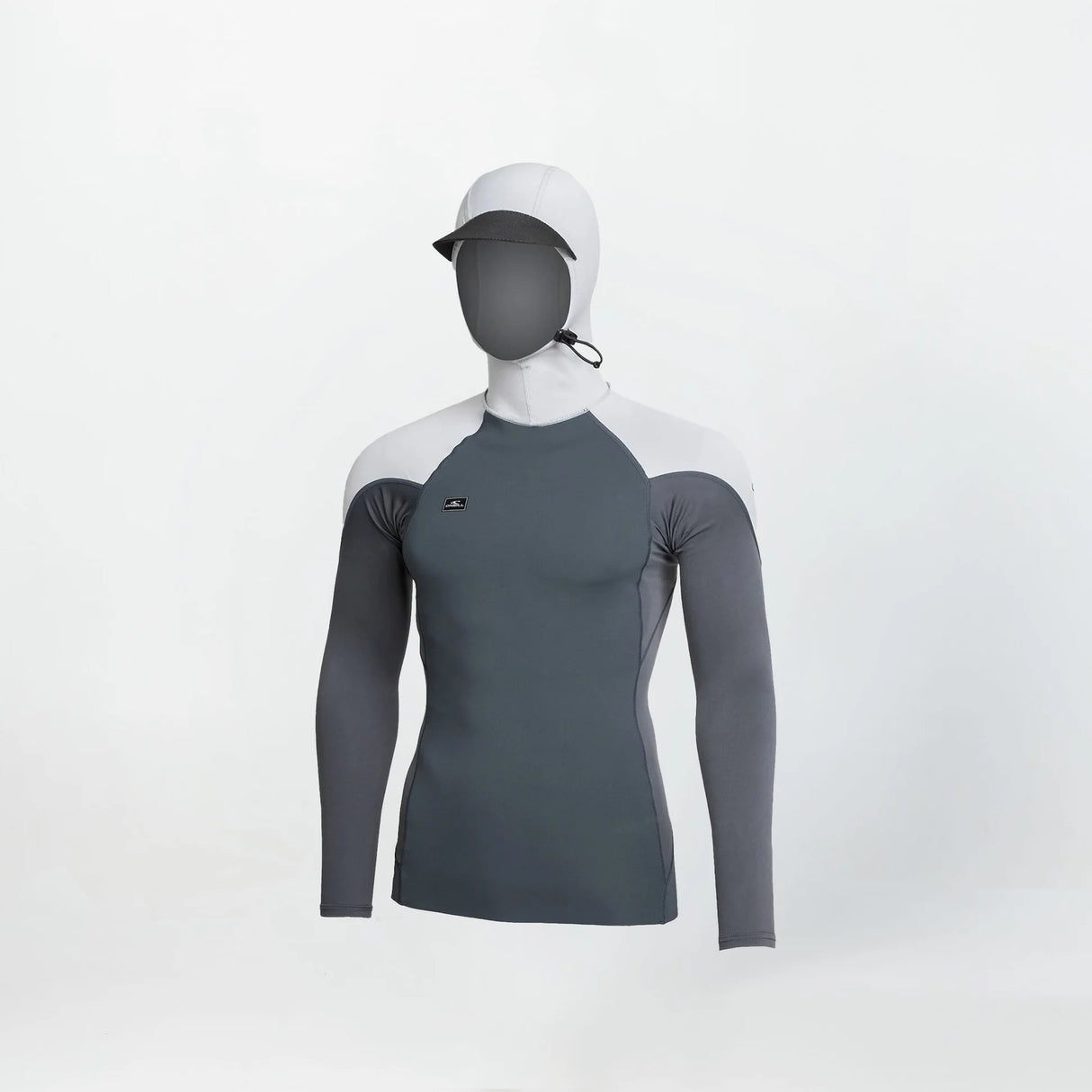 Men's Thin Skins Neo Long Sleeve Hooded Rash Vest